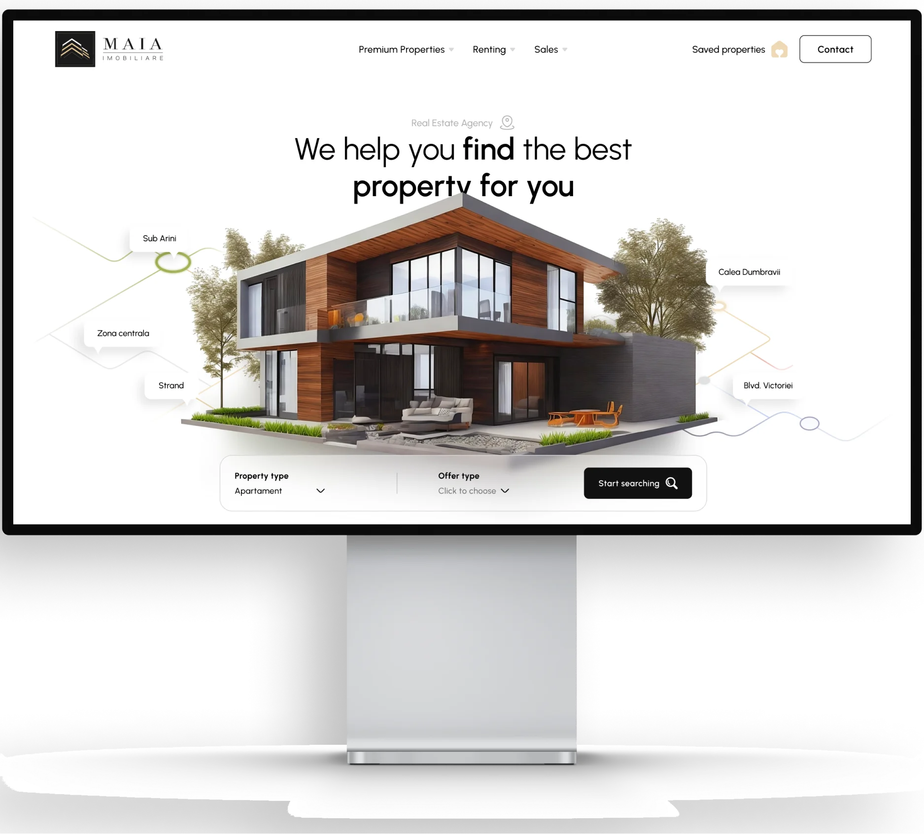 website design real estate