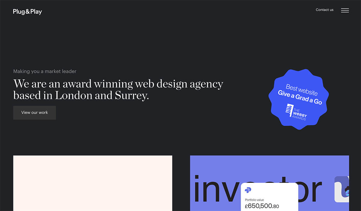 best-web-design-companies-in-london-5-plug-and-play