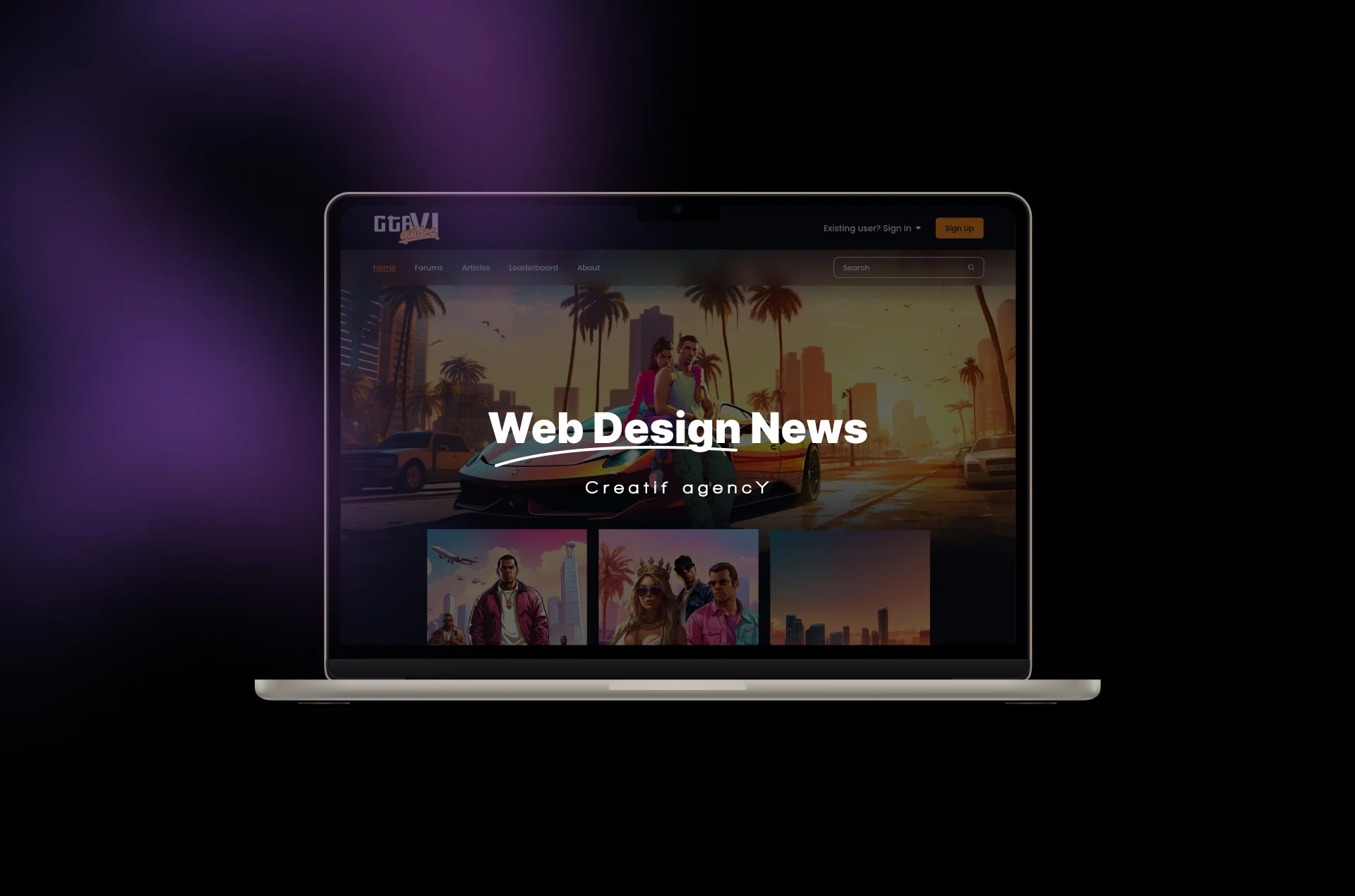 web design news