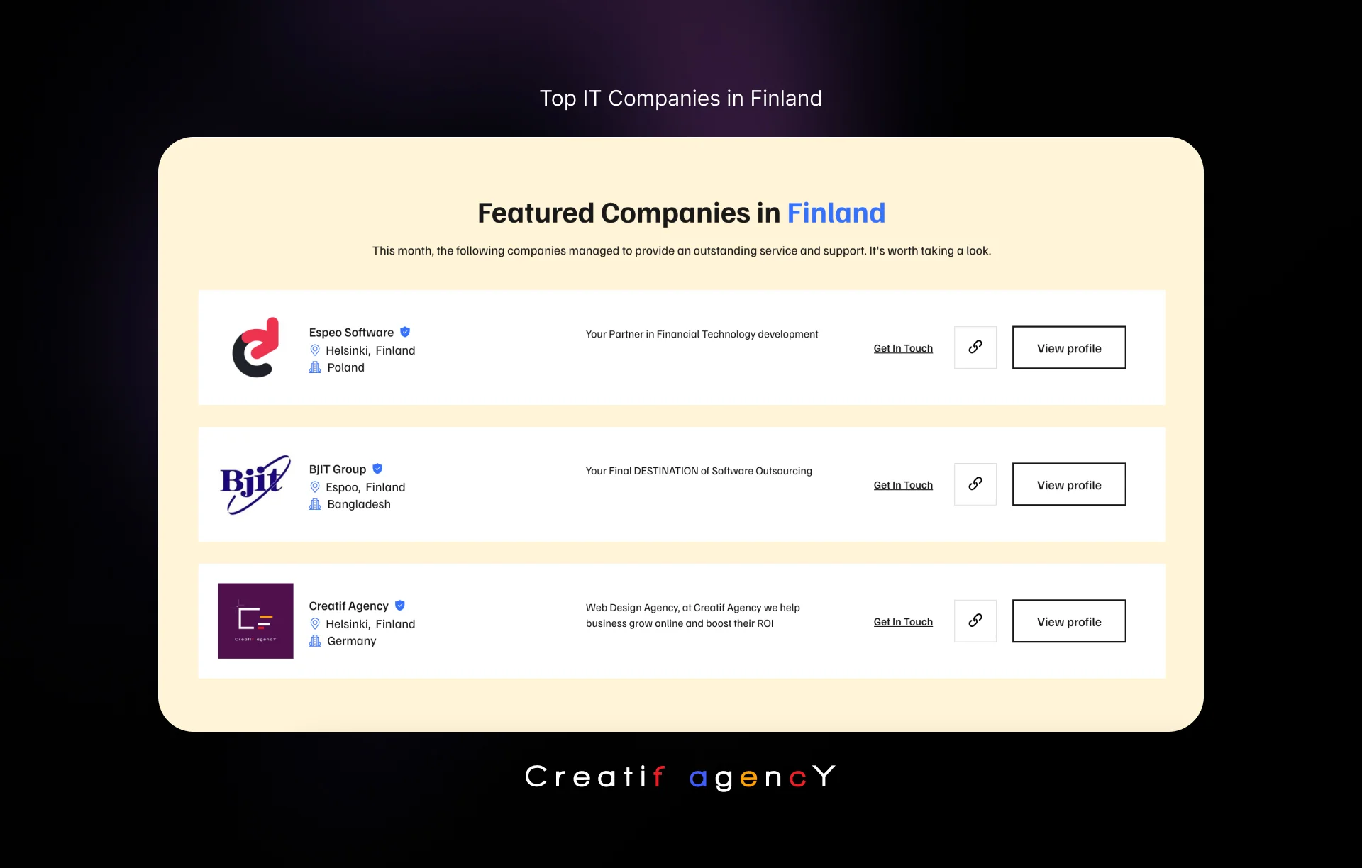 top IT Companies in Finland