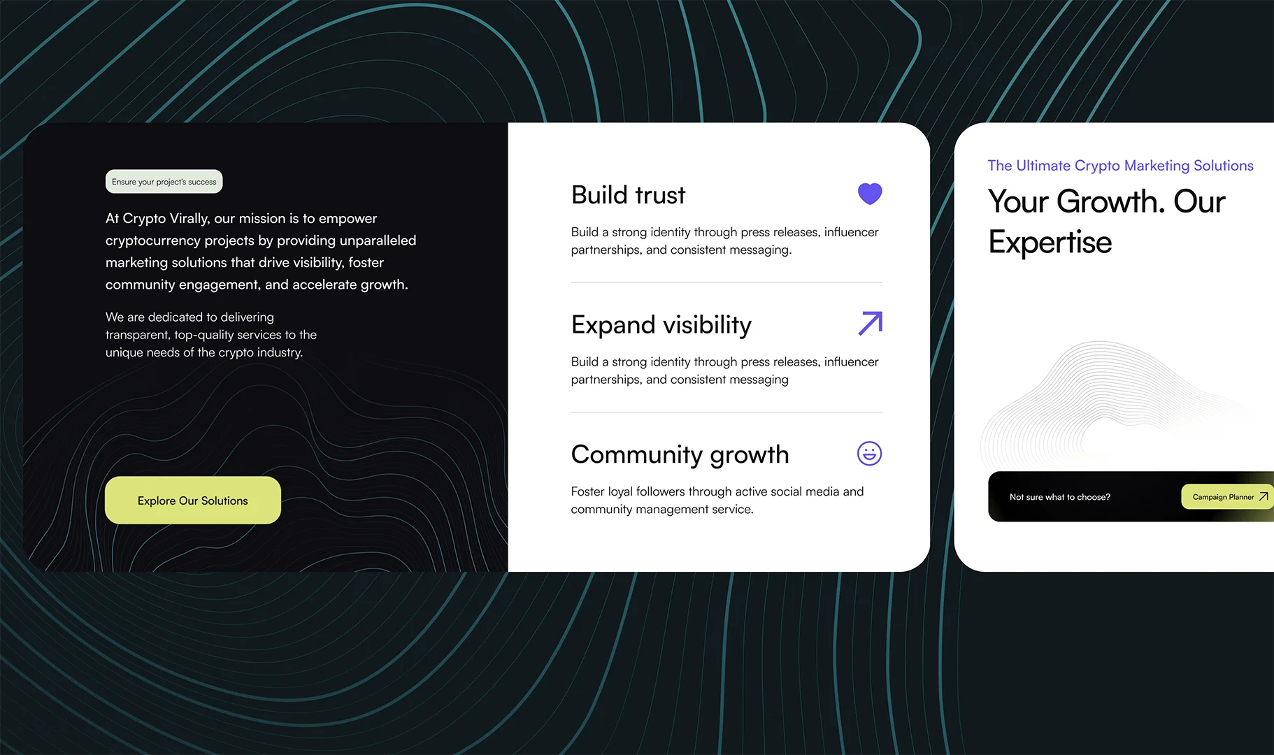 About us section design