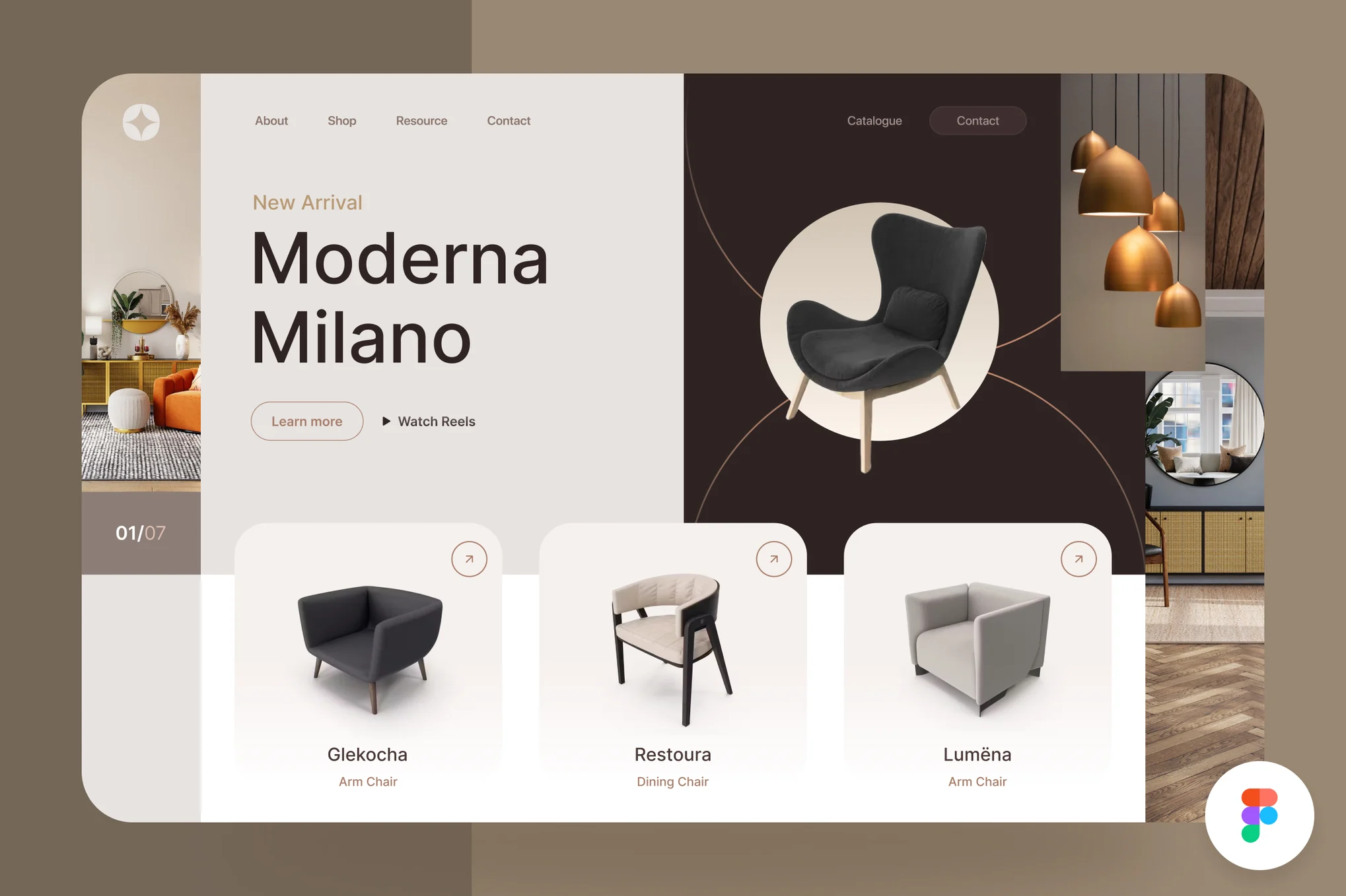 Web Design for Furniture Brands