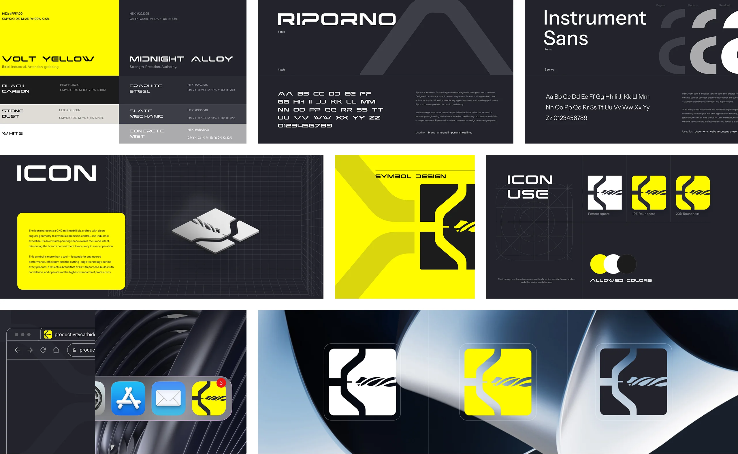 Brandbook design, by Creatif