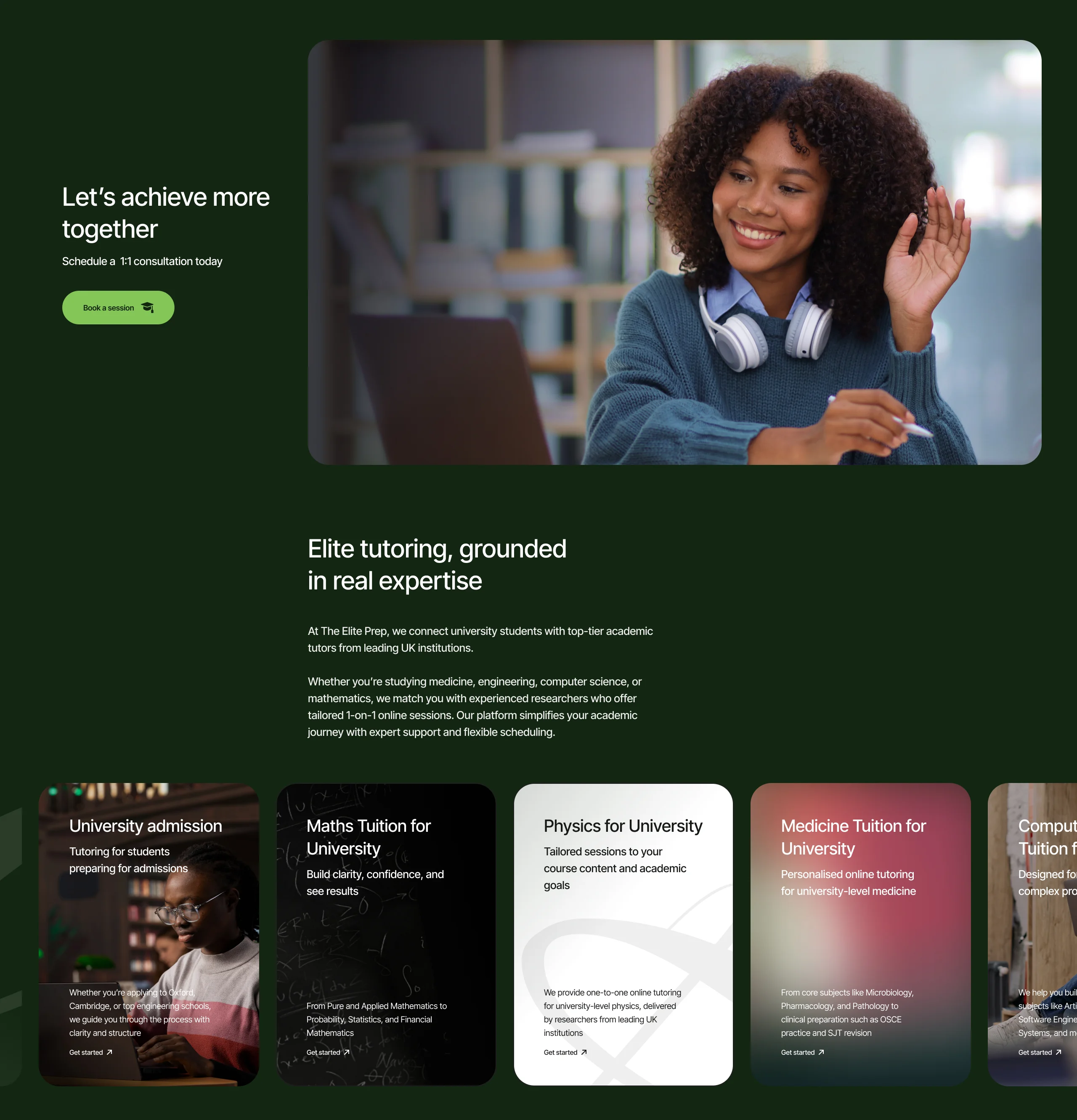 University web design by Creatif Agency
