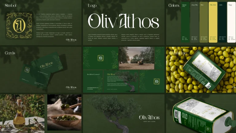 OlivAthos branding Creatif