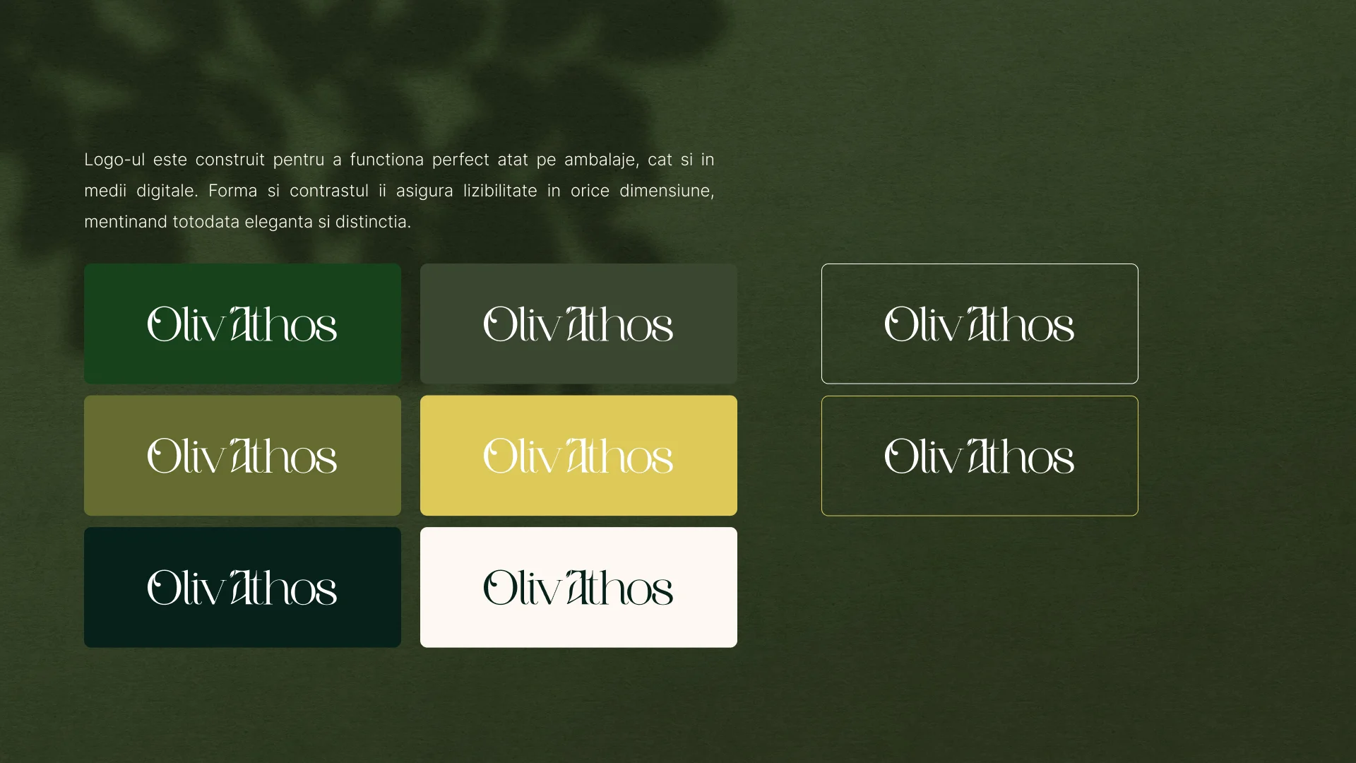 OlivAthos design system