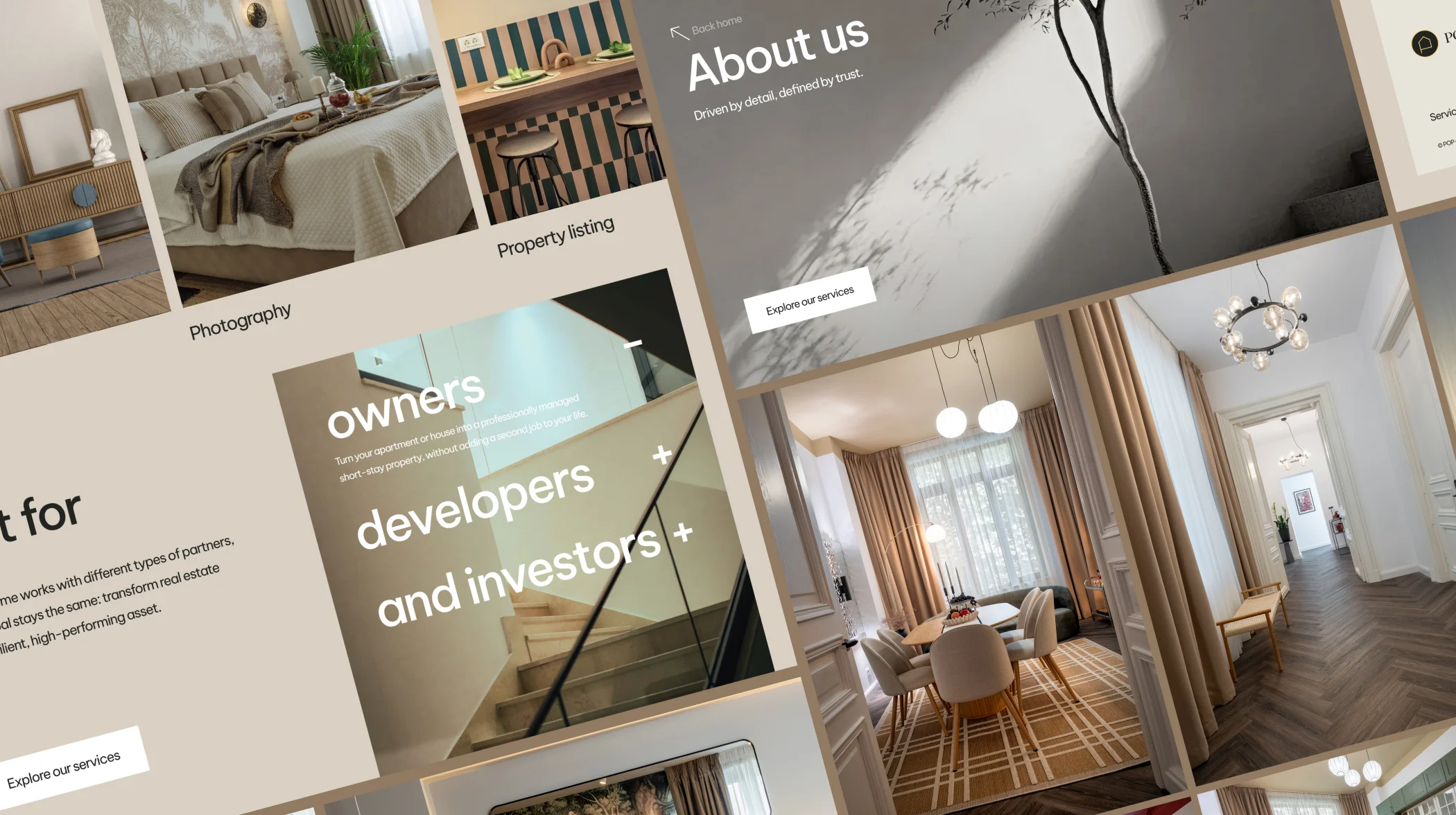 airbnb website design
