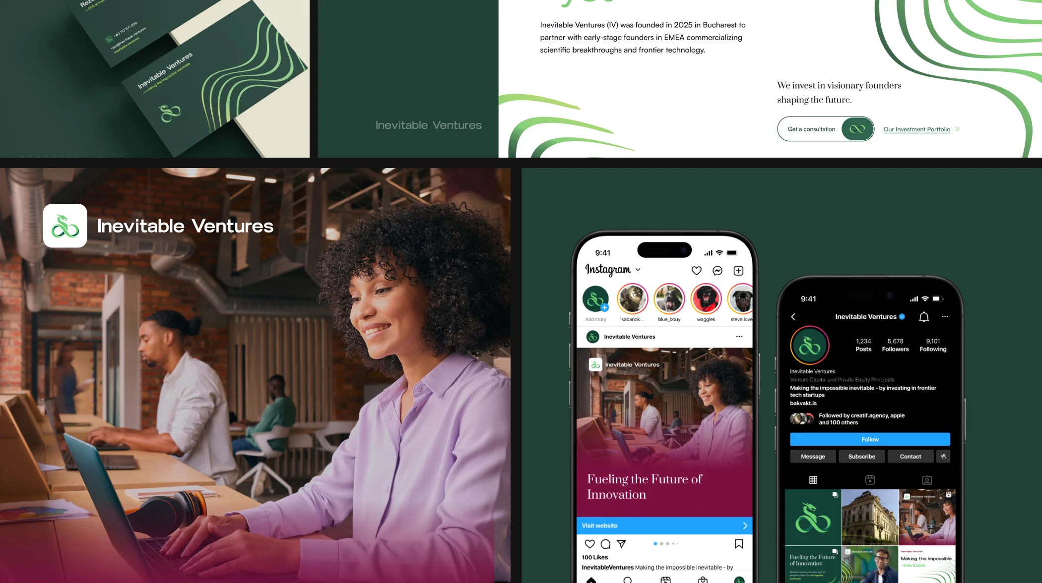 inevitable ventures branding