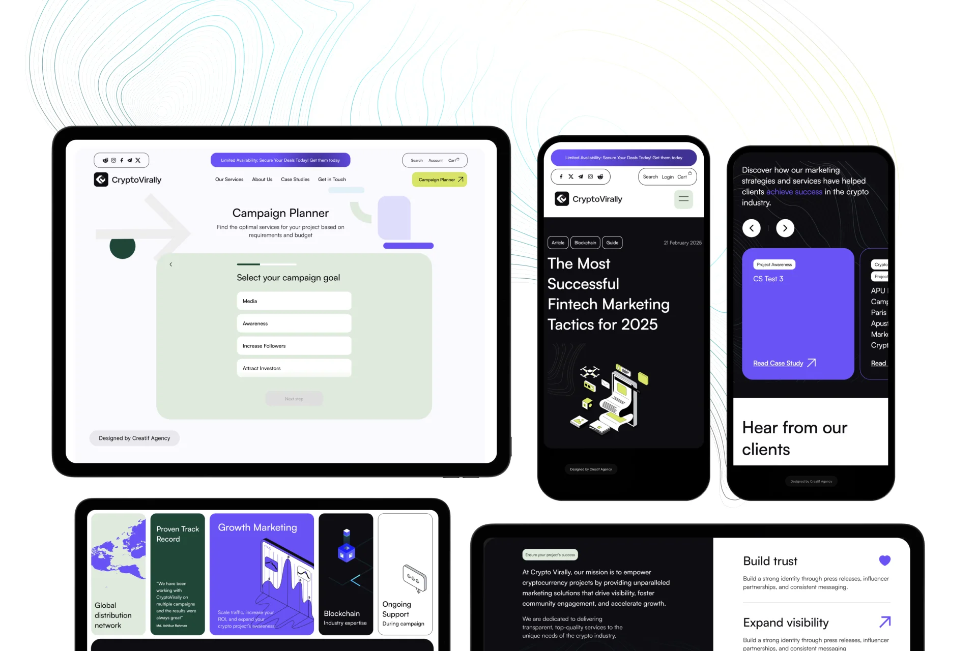 Best web design agencies in London - Creatif Agency