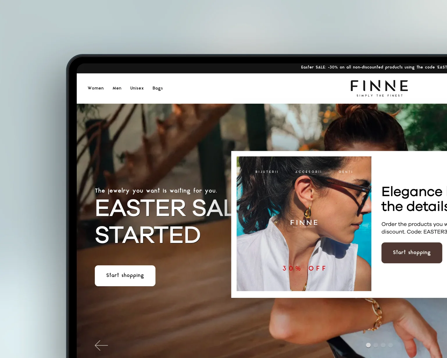 ecommerce website design Creatif Agency
