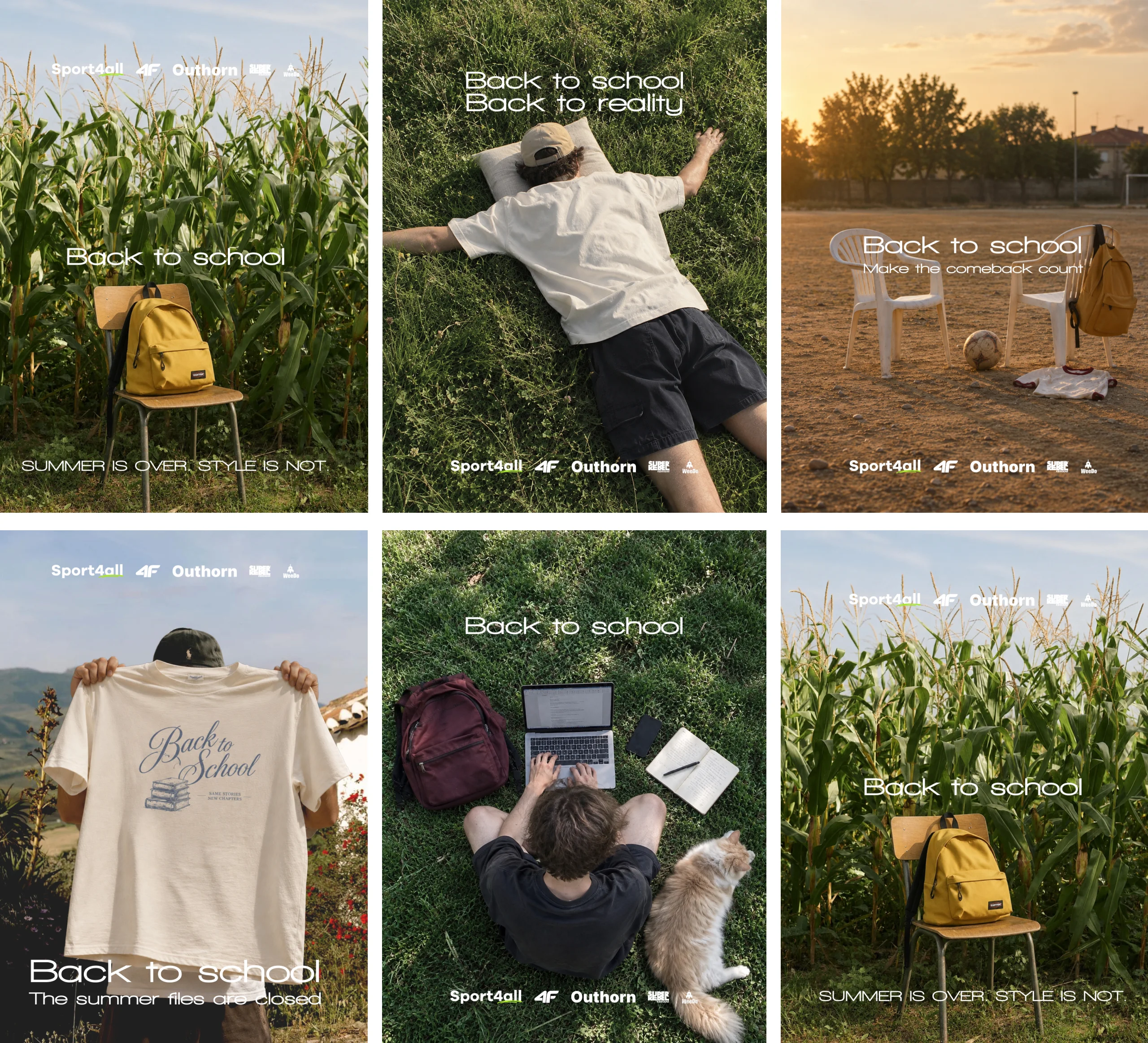 Back to school brand campaign designed by Creatif Agency