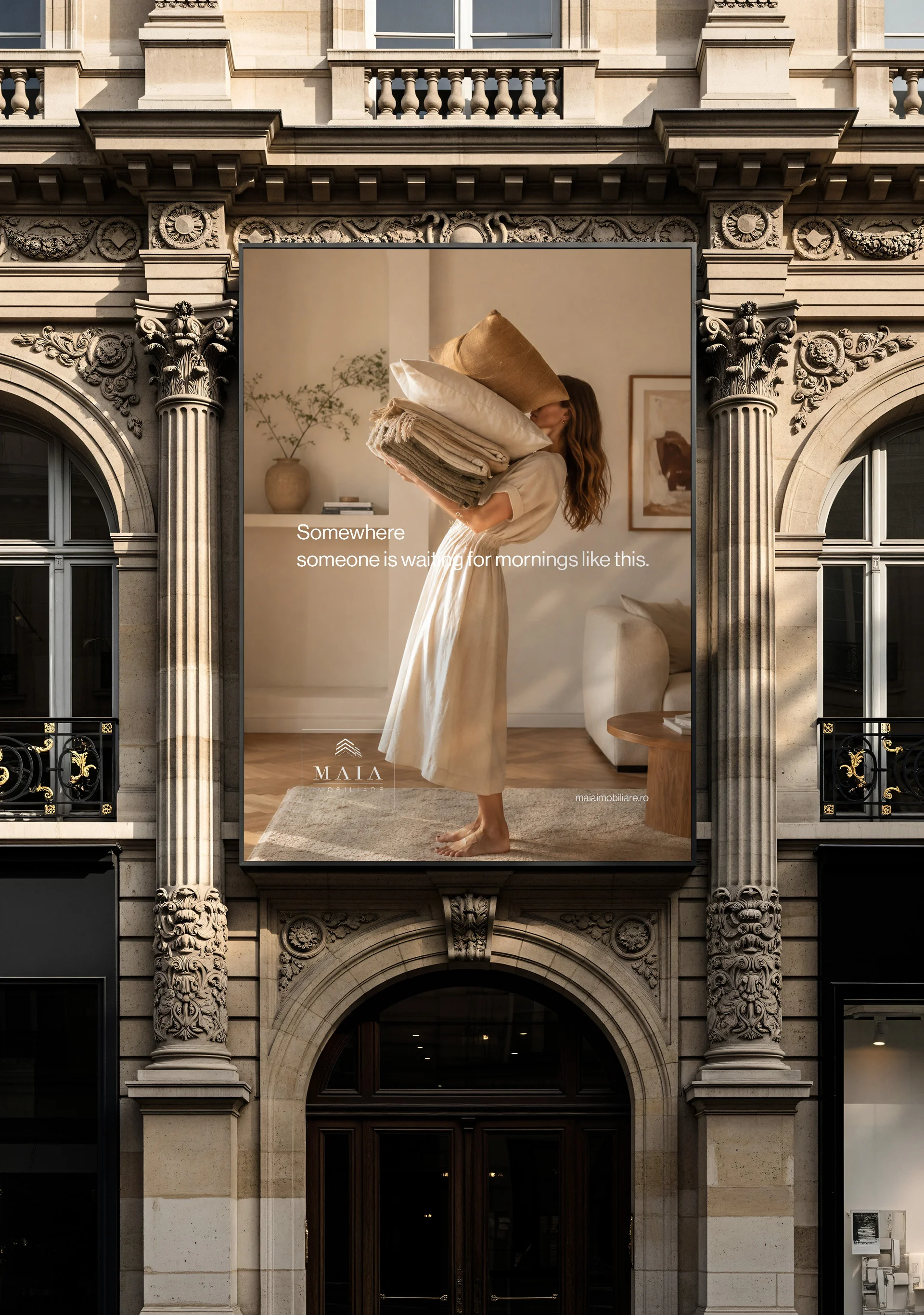 The morning - Creatif Agency campaign for Maia Imobiliare