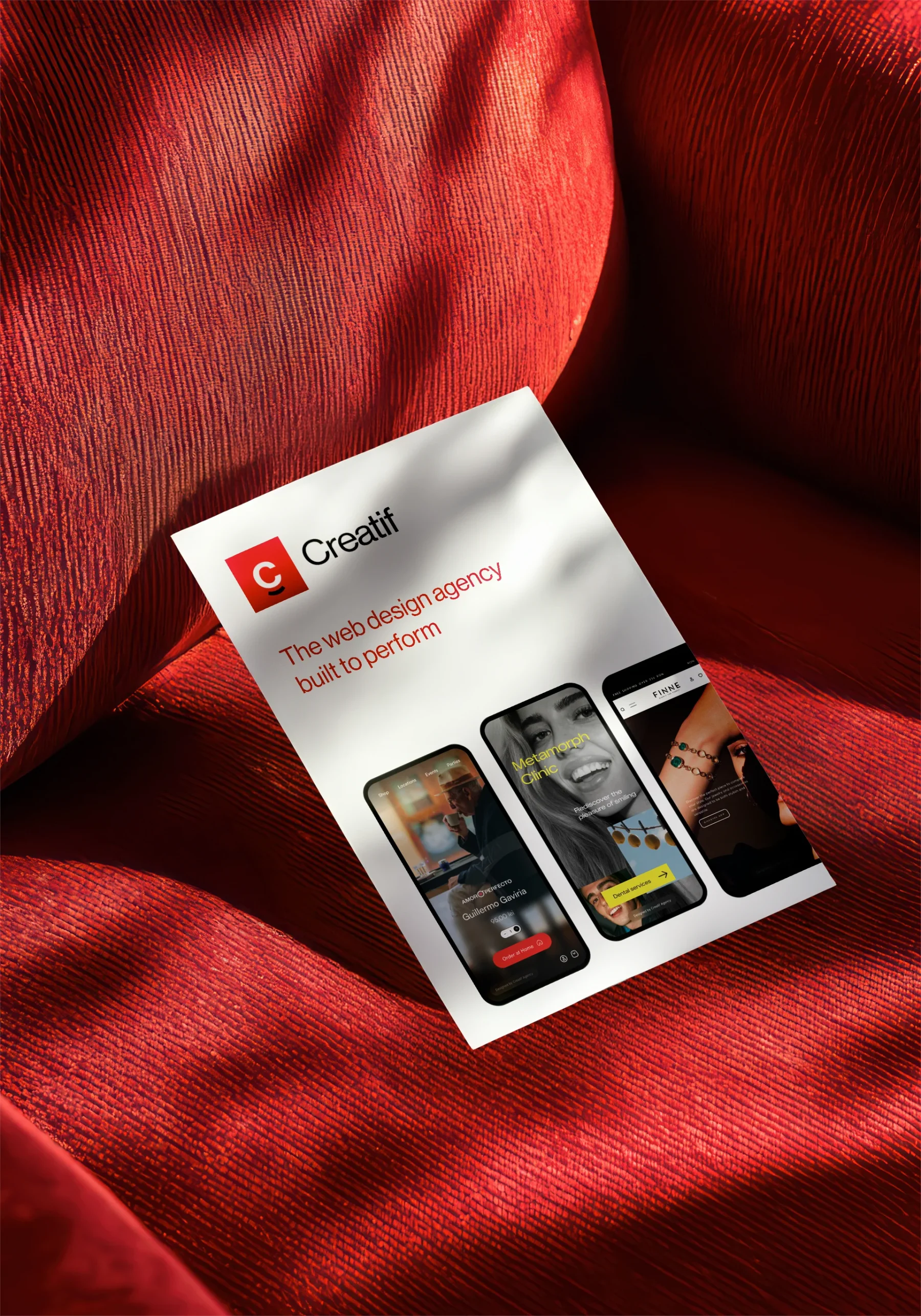 Creatif Agency built to perform web design